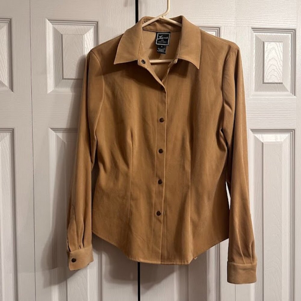 Brown Button Down Shirt